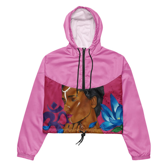 Women’s cropped windbreaker