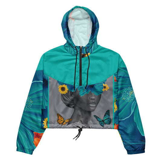 Women’s cropped windbreaker