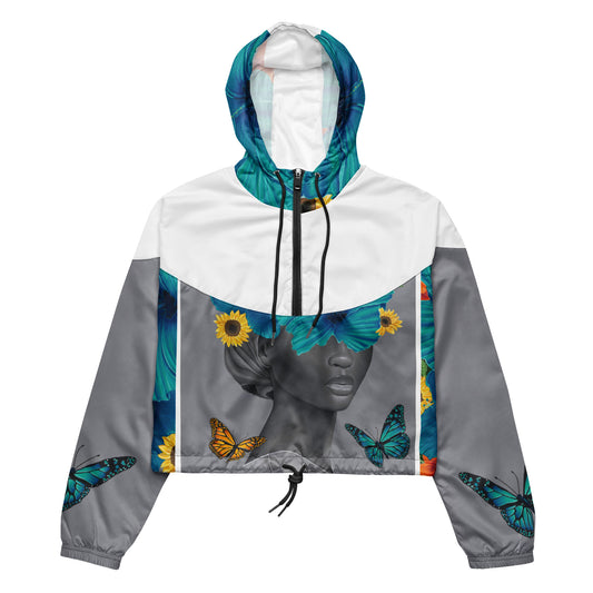Women’s cropped windbreaker