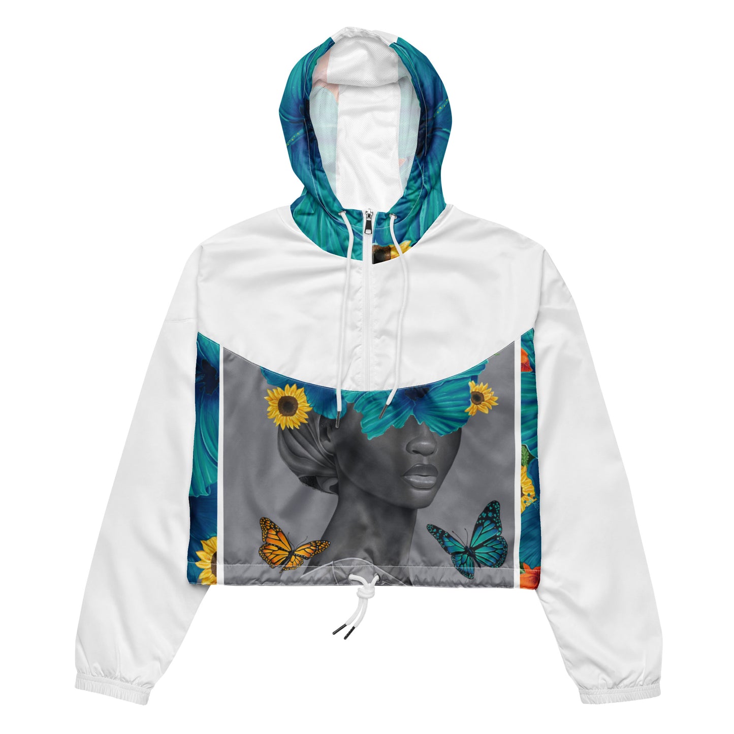 Women’s cropped windbreaker